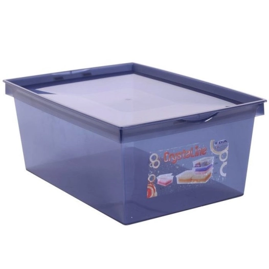 boite crystaline 6l bleu c. a.