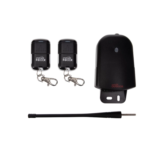 ensemble récepteur sans fil + 2 émetteurs, utilisation extérieure