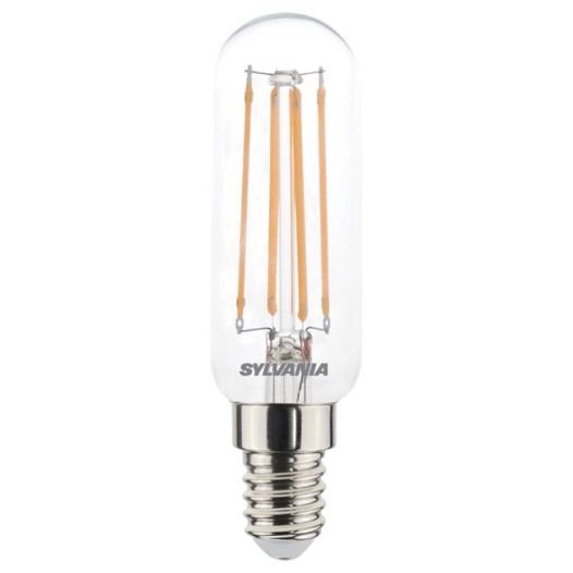 Ampoule Hotte T25 LED Filament Clair 4,5W Blanc Chaud E14 - SYLVANIA