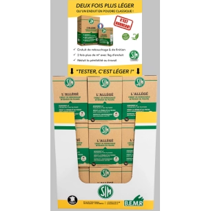 L'Allégé Enduit de Rebouchage 3kg Box de 30 paquets - SIM