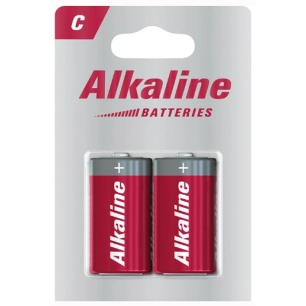Piles Alcalines LR14/C Blister de 2 - VARTA