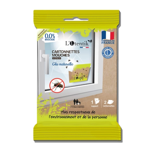Piège à Mouches + 2 Cartonnettes Adhésives - OTENTIK