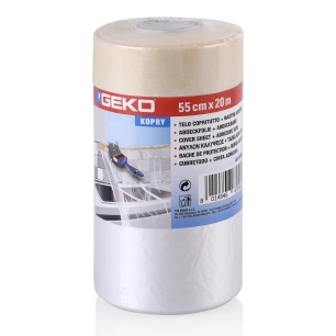 Bâche de Protection Adhésive - 176614 - 55cm x 20m - GEKO