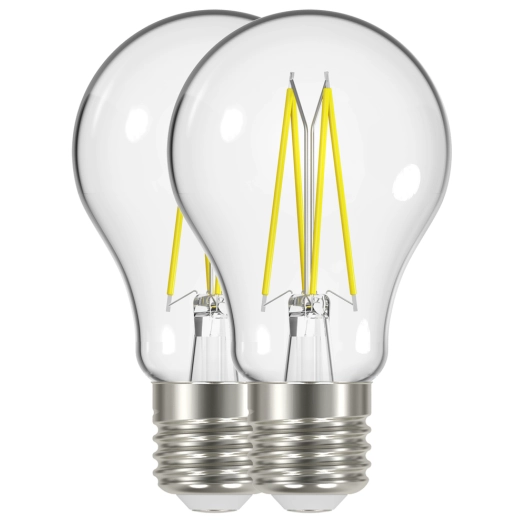 Ampoule Classic Poire Filament LED E27 4W WW Lot de 2 - PROLIGHT