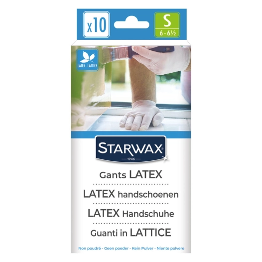 Gants Latex Épais - 176734 - S - STARWAX