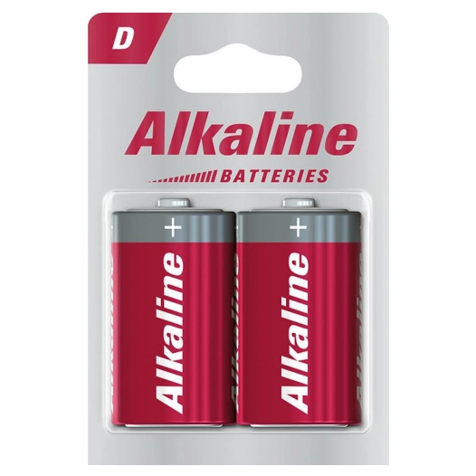 Piles Alcalines LR20/D Blister de 2 - VARTA