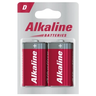 Piles Alcalines LR20/D Blister de 2 - VARTA