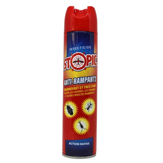 Insecticide Anti-Rampants Aérosol 400ml - STOPIC