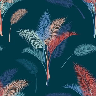 Toile Cirée Déco Santiago Bleu 140cmx20ml - ACCESS DECO