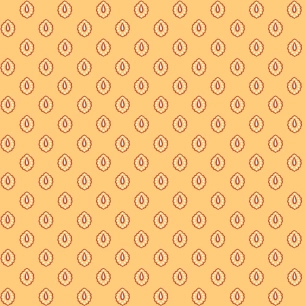 Toile Cirée Déco Fayence Jaune 140cmx20ml - ACCESS DECO