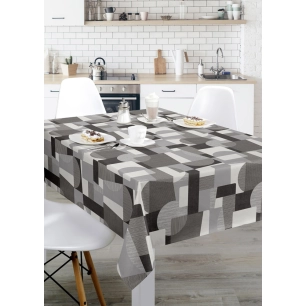 Toile cirée Déco 140cm x 20ml Nuance Métal - ACCESS DECO