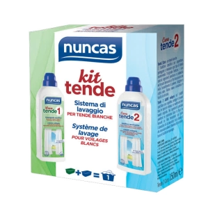 Lavage Voilages et Rideaux Blancs Kit Tende 2en1 - NUNCAS