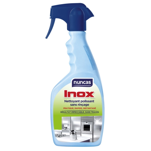 Nettoyant Polissant Inox Vapo 500ml - NUNCAS