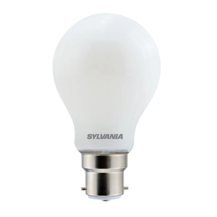Ampoule Filament Dépolie LED 7W Blanc Chaud B22 - SYLVANIA