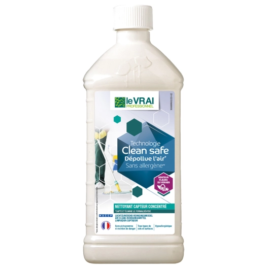 Nettoyant Capteur Concentré Clean Safe Dépoluant d'Air 1L - LE VRAI