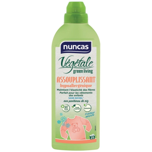 Assouplissant Végétale Tissus Délicats 750ml - NUNCAS