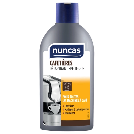 Nettoyant Détartrant Cafetières 250ml - NUNCAS
