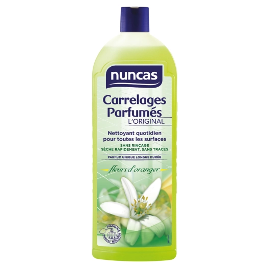 Nettoyant Carrelages Parfumés Fleurs d'Oranger 1L - NUNCAS