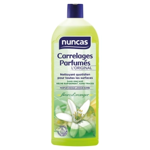 Nettoyant Carrelages Parfumés Fleurs d'Oranger 1L - NUNCAS