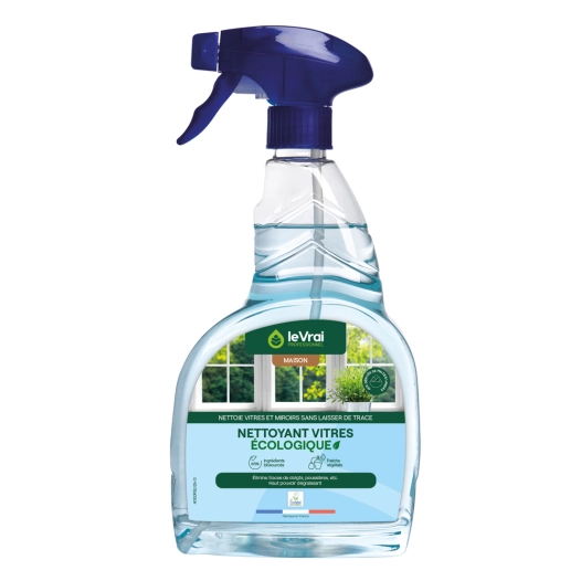 Nettoyant Vitres et Surfaces Ecologique Pistolet 750ml - LE VRAI
