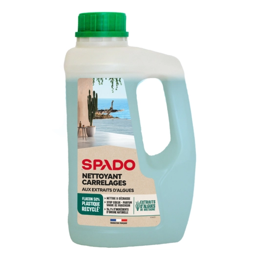 Nettoyant Sols Carrelages Aux Extraits d'Algues 1L - SPADO