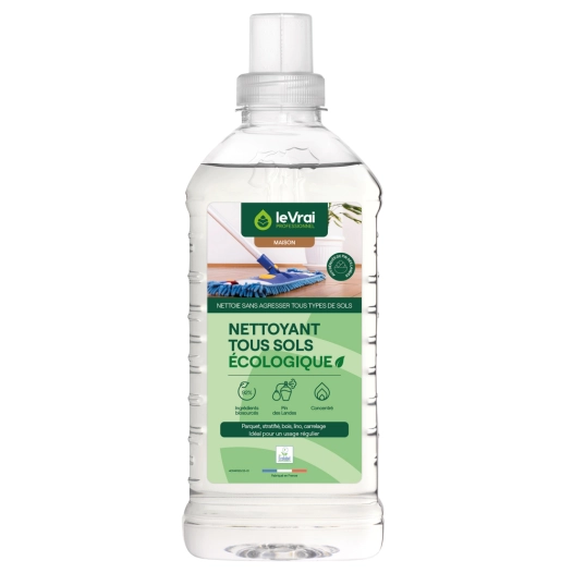 Nettoyant Tous Sols Ecologique 1L - LE VRAI
