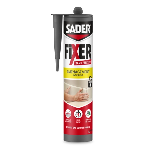 Fixer Sans Percer Aménagement Intérieur Cartouche 360g - SADER