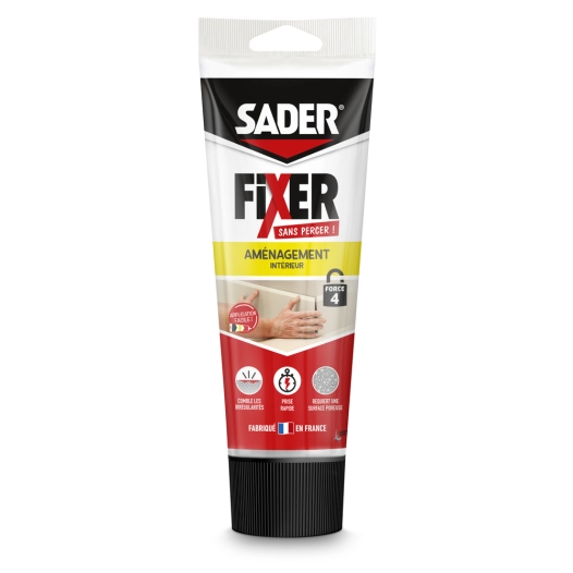 Fixer Sans Percer Aménagement Intérieur Tube 260g - SADER