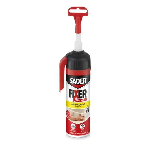 Fixer Sans Percer Aménagement Intérieur Gâchette 130g - SADER
