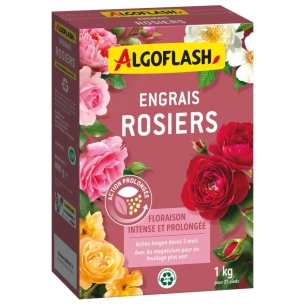 Engrais Rosiers Action Prolongée 1kg - ALGOFLASH