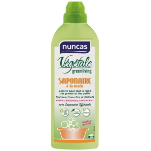 Saponaire Lessive à La Main Végétale 750ml - NUNCAS
