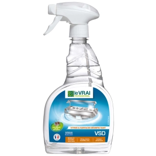 Nettoyant Désinfectant Vitres & Surfaces VSD Vapo 750ml TP2 - LE VRAI