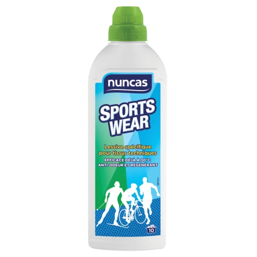 Lessive Liquide Spécifique Sportwear 750ml - NUNCAS