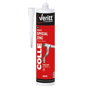 Mastic Spécial Zinc Veritt Gris 290ml - VERITT