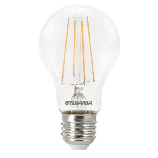 Ampoule Classique LED Filament Clair 7W Blanc Chaud Dimmable E27 - SYLVANIA