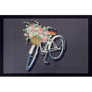 Tapis Entry Brocante Bike Grey 40x60cm - VICA