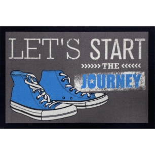 Tapis Entry Sneaker Journey Grey 40x60cm - VICA