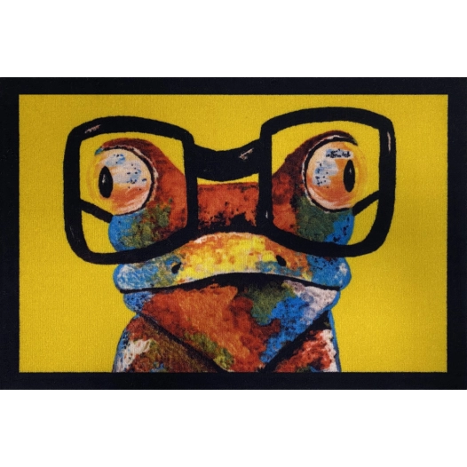 Tapis Entry Funny Frog Foncé 40x60cm - VICA