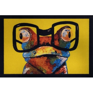Tapis Entry Funny Frog Foncé 40x60cm - VICA