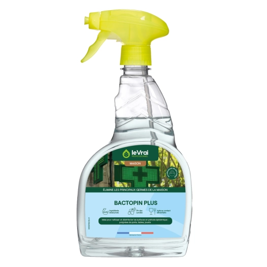 Nettoyant Désinfectant Bactopin Plus Prêt à l'Emploi 750ml - LE VRAI