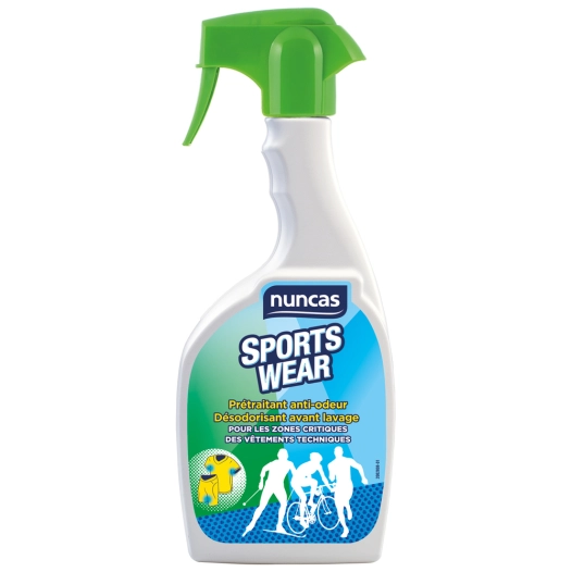 Désodorisant Sportswear Prétraitant 500ml - NUNCAS