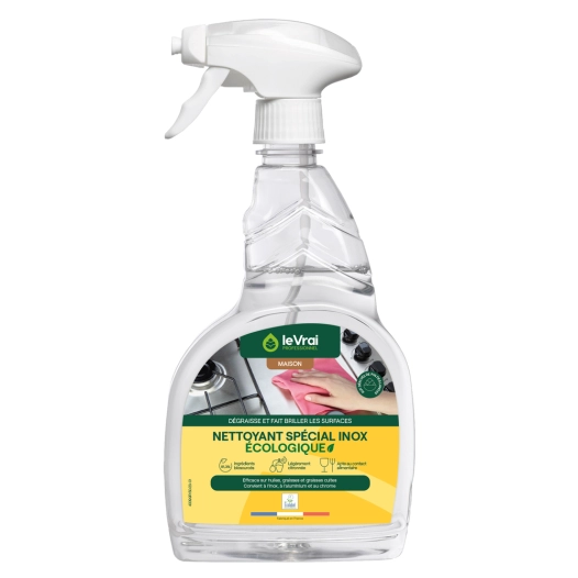 Nettoyant Ecologique Inox 750ml - LE VRAI