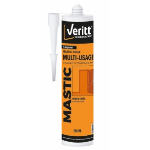 Mastic Colle Multi-Usage Veritt Transparent 290ml - VERITT