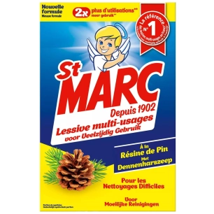 Lessive Multi-Usages St Marc à la résine de pin 1,4 kg | Poudre nettoyante