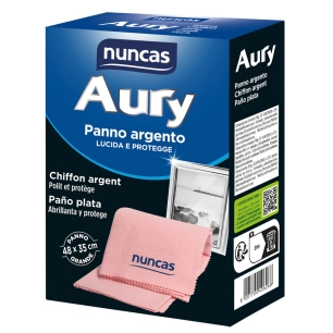 Aury Chiffon Argent 48x35cm - NUNCAS