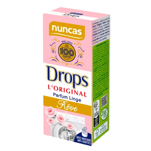 Drops Parfum Linge Concentré Rêve 100ml - NUNCAS