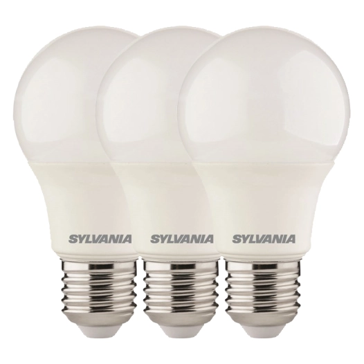 Ampoules LED STD Multi-directionnelles 8W Blc Neutre E27 Lot de 3 - SYLVANIA