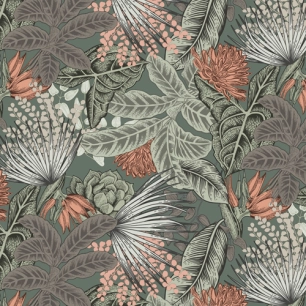 Nappe Polyester Ø160cm Porto Rico Kaki sur Cintre - ACCESS DECO