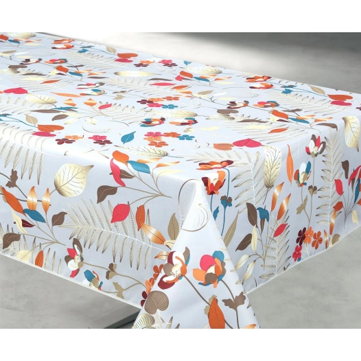 Nappe Polyester 140x240cm Oxana Beige sur Cintre - ACCESS DECO