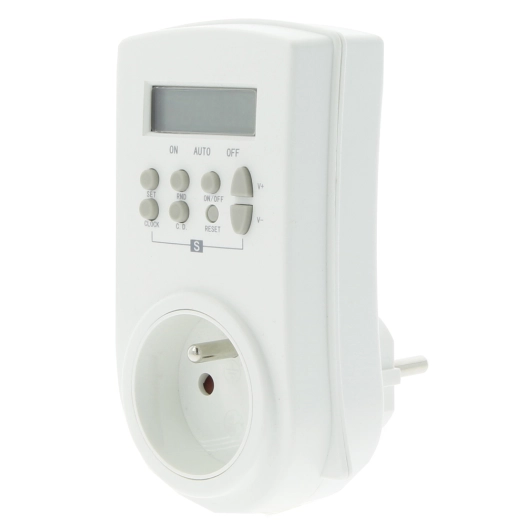 Programmateur Digital Hebdomadaire 3680W Blanc - PROFILE
